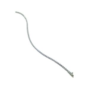 14 krt witgouden briljanten tennis armband tot 1,17 ct si-h